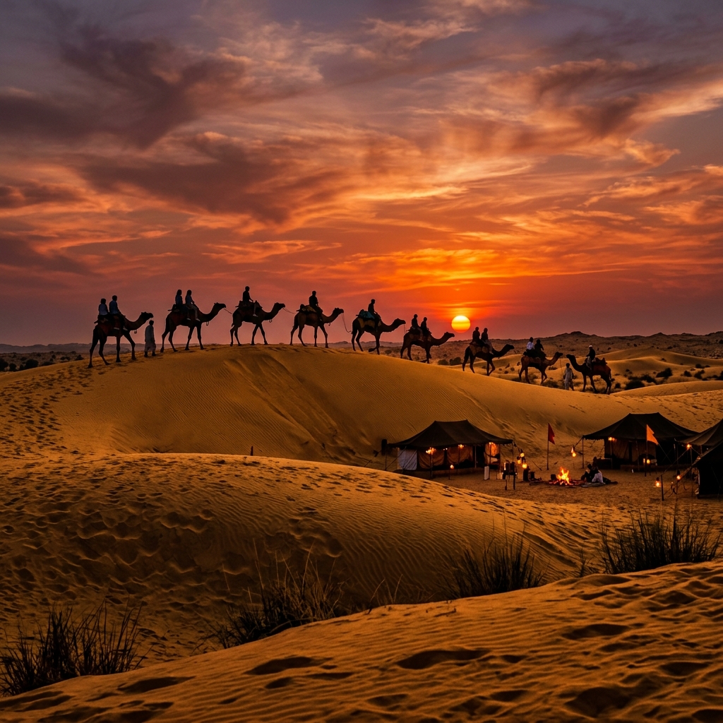 Rajasthan — Royal Heritage Trail — landscape